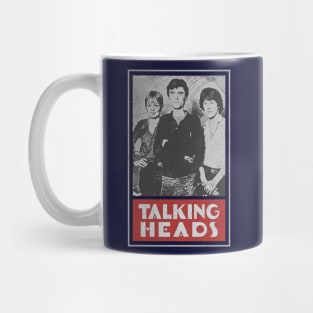 Talking Heads Old Times Retro Style Fan Art Mug